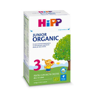 Organic lapte praf de creștere, numărul 3  HiPP