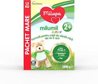 Lapte praf Milumil Junior 2+ Milupa