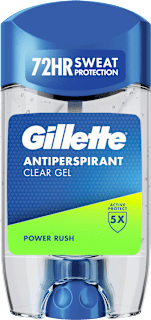 antiperspirant gel stick Power Rush Gillette