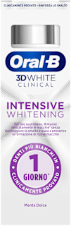 Dentifricio 3D WHITE CLINICAL INTENSIVE WHITENING Oral-B