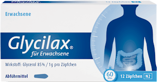 Glycilax Glycerol 85% / 1g Zäpfchen für Erwachsene Glycilax