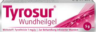 Tyrosur 1mg/g  Tyrothricin Wundheilgel Tyrosur