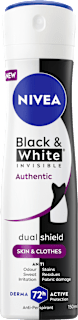 Antitranspirant Deospray Black and White Invisible Authentic NIVEA