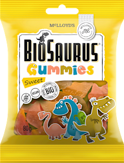 Fruchtgummi Dinosaurier Süß BioSaurus