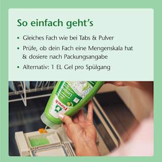 Geschirrspül-Gel All-in-One Limone Frosch