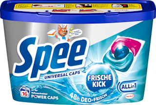 Vollwaschmittel Caps Power Deo Frische-Kick Spee