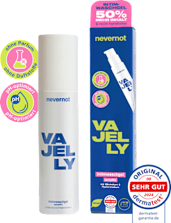 Intimpflege Waschgel Vajelly Sensitiv nevernot