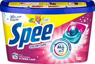 Colorwaschmittel Caps Power Spee