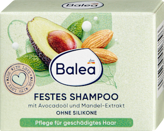Festes Shampoo Avocadoöl & Mandel-Extrakt Balea