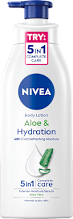 Telové mlieko Aloe & Hydration 5v1 NIVEA