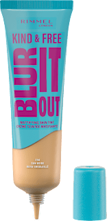  KIND&FREE GLOW tečni puder  - 250 Sun Beige RIMMEL LONDON