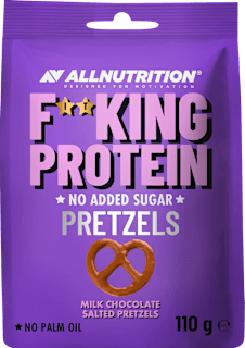 Precle proteinowe solone w mlecznej czekoladzie FITKING PROTEIN