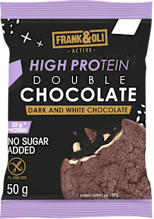 Ciastko proteinowe podwójnie czekoladowe FRANK&OLI