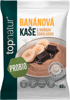 Probio rýžová kaše s banánovo-čokoládovou příchutí Topnatur