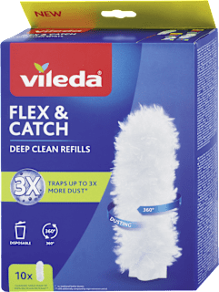 Náhradné hlavice k súprave na utieranie prachu Flex & Catch Vileda