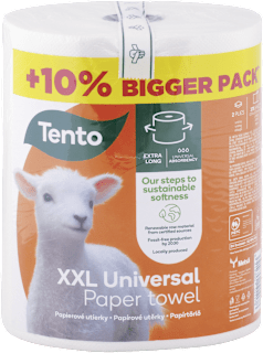 Papierové utierky XXL Universal Tento