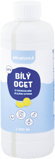Biely ocot 10% s esenciálnym olejom citrón allnature