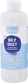 Biely ocot 10% s esenciálnym olejom levanduľa allnature