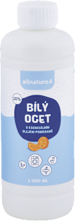 Biely ocot 10% s esenciálnym olejom pomaranč allnature