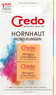 Lame di ricambio per tagliacalli Credo