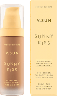 Selbstbräuner Glow & Tan Booster Drops V.SUN