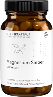 Magnesium Sieben 60St. Lebenskraftpur