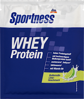 Bielkovinový koncentrát v prášku Whey Protein príchuť cmar - limetka Sportness