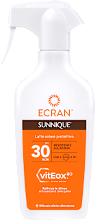 Hidratantno mlijeko za sunčanje u spreju Sunnique, SPF 30 ECRAN