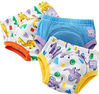 Töpfchen-Trainingshose 3er-Set blau 2-3 Jahre Bambino Mio