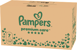 pleny, velikost 7 Pampers Premium Care