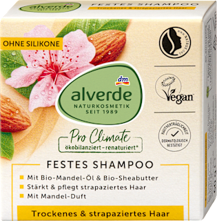 tuhý šampon Nutri Care alverde NATURKOSMETIK