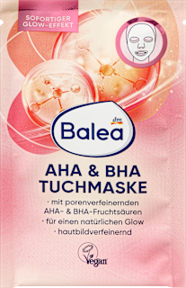 Maska na płachcie AHA & BHA Balea