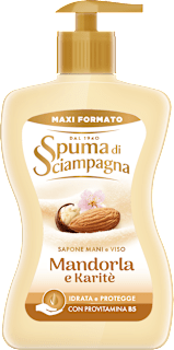 Sapone liquido Mandorla e Karitè Spuma di Sciampagna