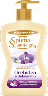 Sapone liquido Orchidea e Gelsomino Spuma di Sciampagna