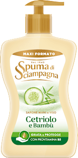 Sapone liquido Cetriolo e Bambù Spuma di Sciampagna