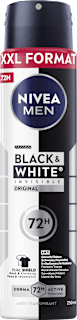 Deospray Black & White Invisible XXL NIVEA MEN