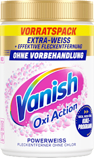 Fleckenentferner Pulver Oxi Action Weiß Vanish Oxi Action