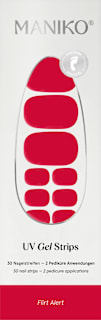 Starterset UV Gel Nagelfolien Pediküre Flirt Alert, 1 St