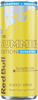 Erfrischungsgetränk Energy Drink Summer Edition Sugarfree Red Bull