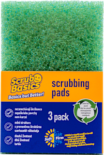 Univerzálne čistiace hubky Basics Scrub Daddy