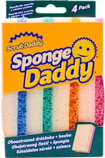 Obojstranné čistiace hubky Sponge Daddy Scrub Daddy