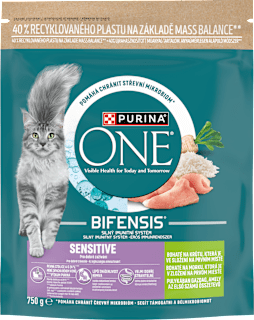 Bifensis Sensitive granule pro kočky krůta a rýže PURINA ONE