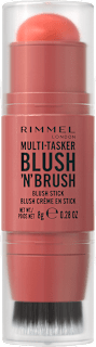 Kremno rdečilo v stiku Blush'N'Brush, 250 Coral Dust RIMMEL LONDON