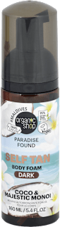 Samoopaľovacia telová pena Paradise Found Coco & Majestic Monoi - Dark  organic shop