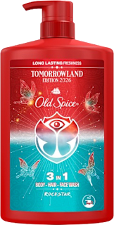 Férfi tusfürdő, Rockstar Old Spice
