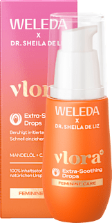 Intimpflege Extra Soothing Drops vlora+ WELEDA
