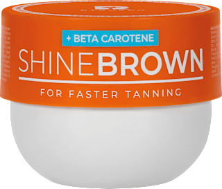 Bräunungsbeschleuniger Creme shine brown mit Beta Carotin Byrokko