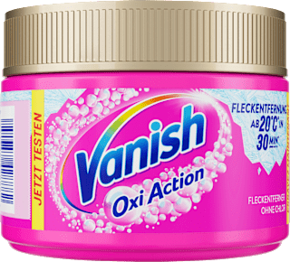 Fleckenentferner Pulver Oxi Action Pink Vanish