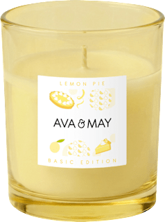 Duftkerze im Glas Lemon Pie AVA & MAY