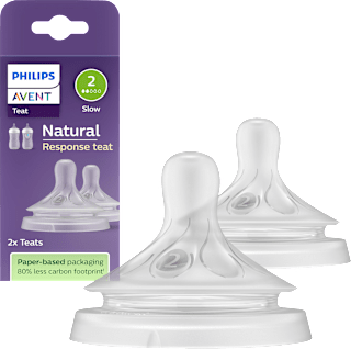 Trinksauger Natural Response Silikon, Durchflussrate 2 PHILIPS AVENT